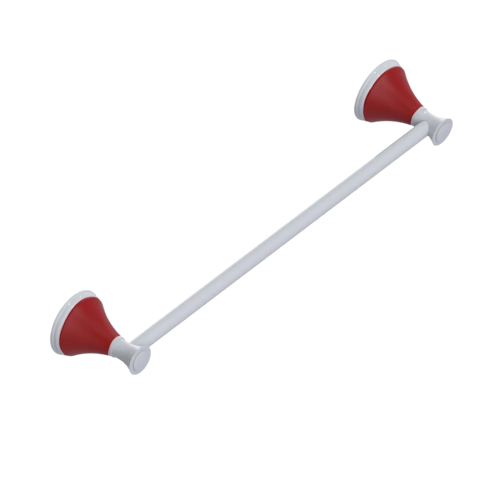 Rubinet Towel Bar 18" White