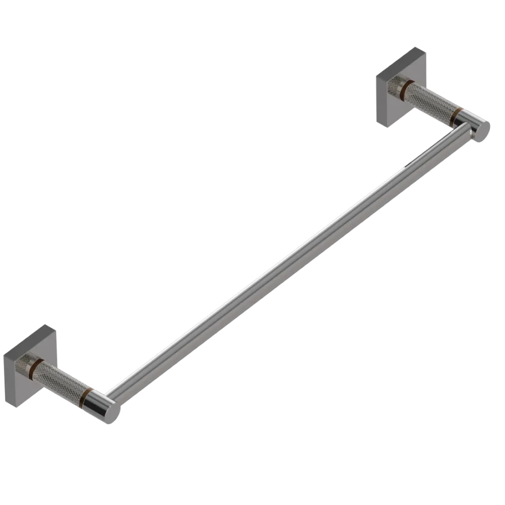 Rubinet 24" TOWEL BAR Polished Nickel