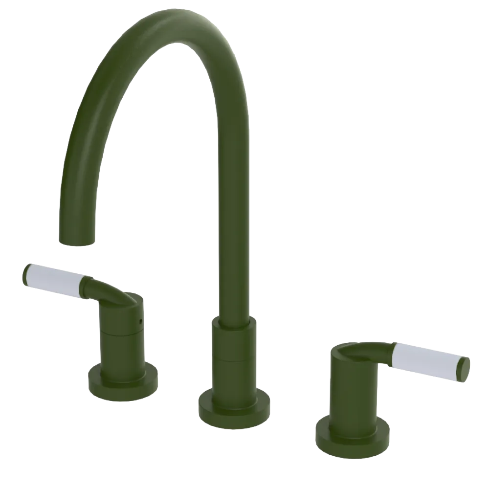 Rubinet Widespread Kitchen Set Green Envy