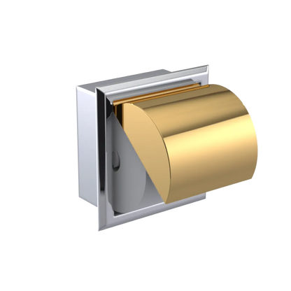 Rubinet RECESSED TOILET PAPER HOLDER Chrome