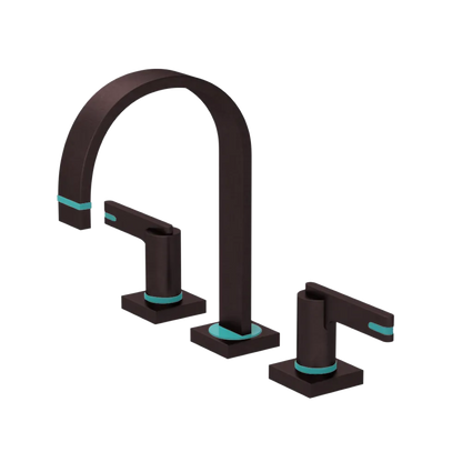 Rubinet Widespread Lav. Set. (less drain) Oil Rubbed Bronze