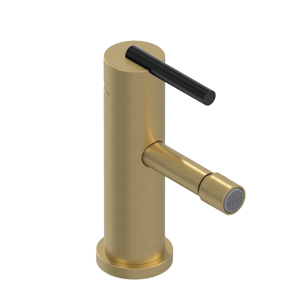 Rubinet Single Control Bidet Fitting (less drain) Satin Brass