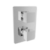 Baril Complete thermostatic pressure balanced shower control valve with 2-way diverter