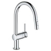Grohe Single-Handle Pull Down Kitchen Faucet Dual Spray 1.75 GPM with Touch Technology