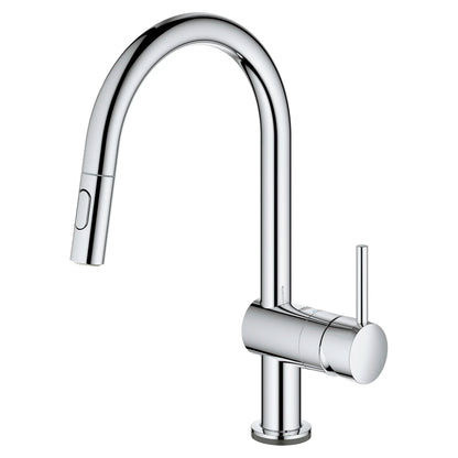 Grohe Single-Handle Pull Down Kitchen Faucet Dual Spray 1.75 GPM with Touch Technology