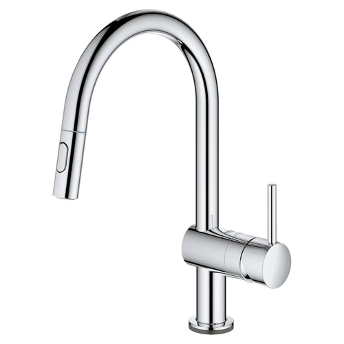 Grohe Single-Handle Pull Down Kitchen Faucet Dual Spray 1.75 GPM with Touch Technology