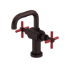 Rubinet Single Hole Dual Handle Lav. Set. (less drain) Oil Rubbed Bronze