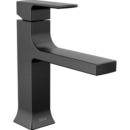Velum Single Handle Bathroom Faucet - Matte Black