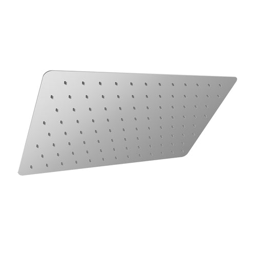 Baril Rectangular 20" x 12" anti-limestone shower head