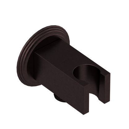 Rubinet Wall Bracket with Integral Supply with 1/2" NPT x 1/2" NPSM x 3" Nipple Oil Rubbed Bronze