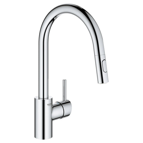 Concetto Single-Handle Pull Down Kitchen Faucet Dual Spray 1.75 Gpm - Golzar Home
