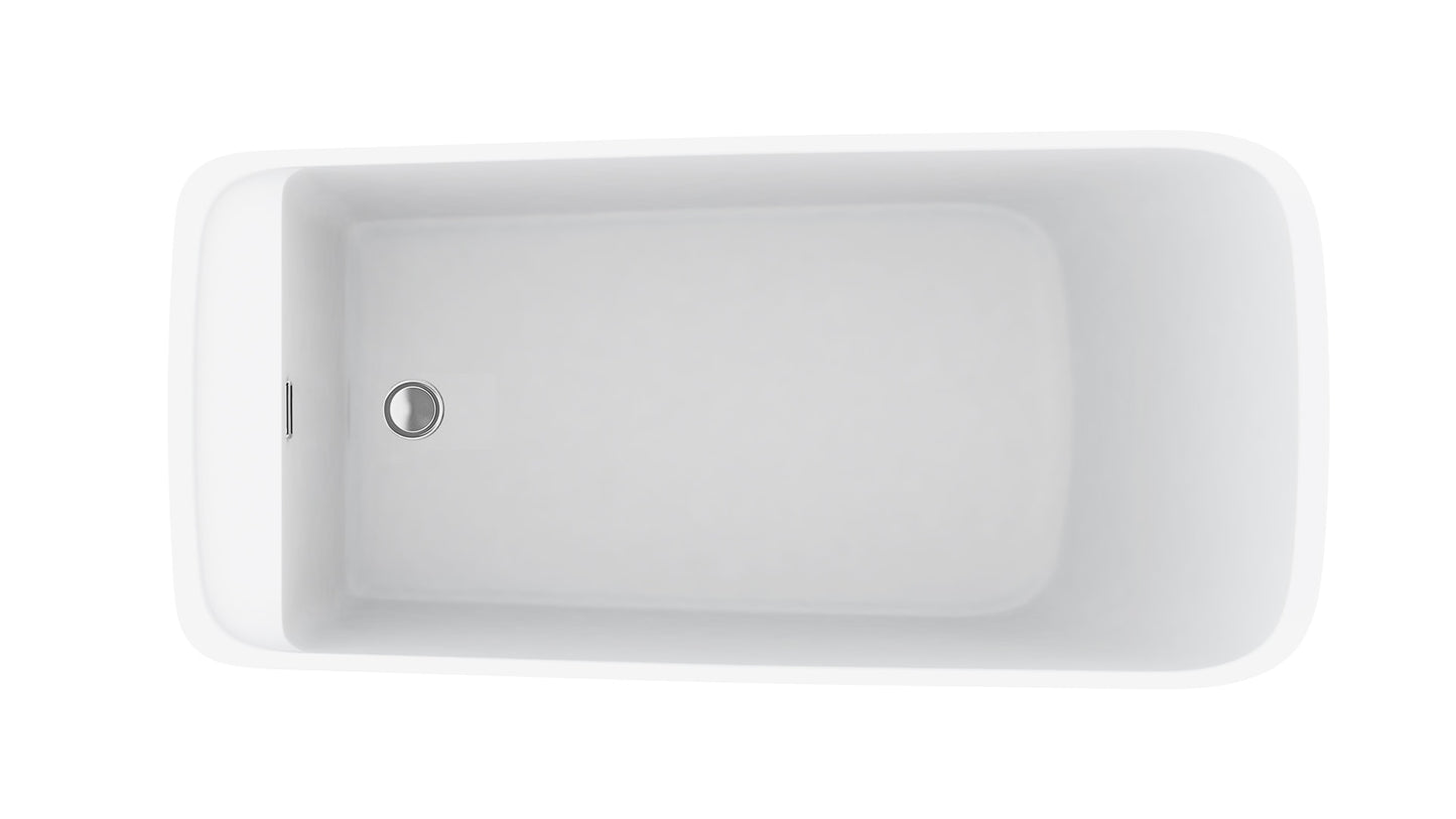 Oceania Sikome with faucet deck Freestanding Bath