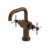 Rubinet Single Hole Dual Handle Lav. Set. (less drain) Tuscan Brass
