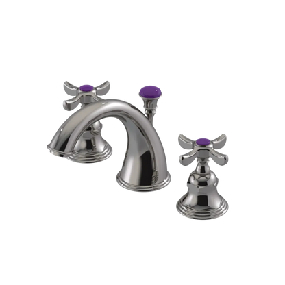 Rubinet Widespread Lav. Set. (less drain) Polished Nickel