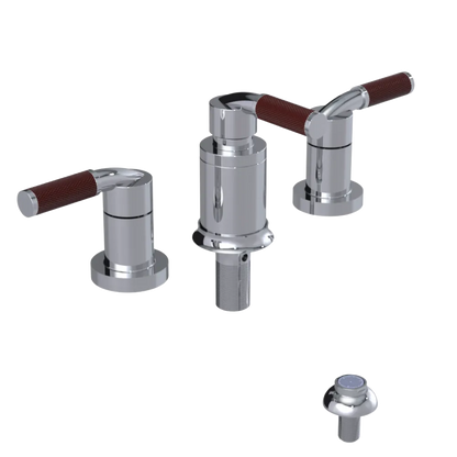 Rubinet Bidet Fitting with Spray, Diverter, and Vacum Breaker (Less Drain) Chrome