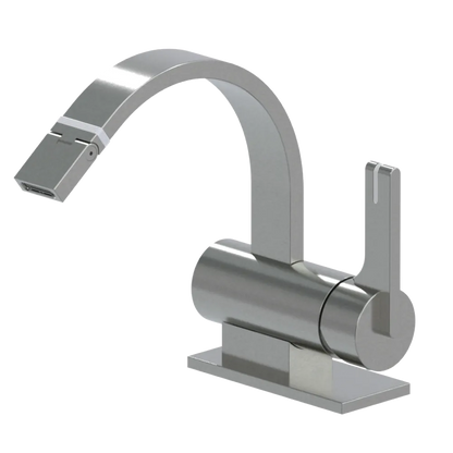 Rubinet Single Control Bidet Fitting (less drain) Satin Nickel