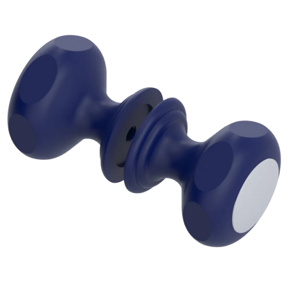 Rubinet Shower Door Knob (set) Midnight Blue