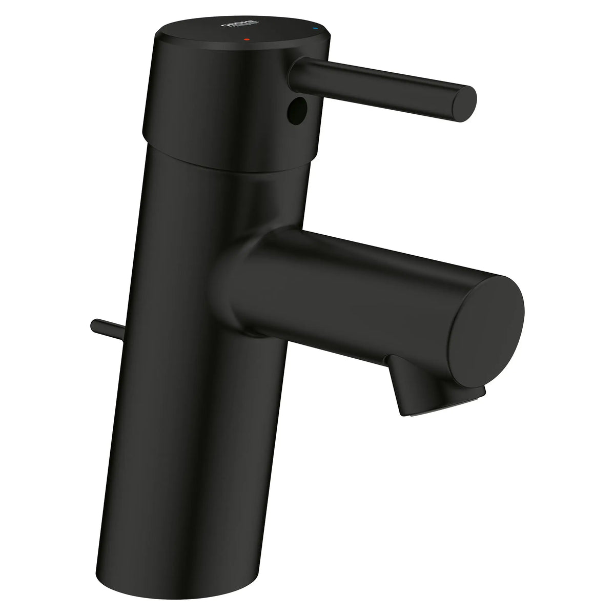 GROHE Concetto Single Hole Single-Handle S-Size Bathroom Faucet 4.5 L/min (1.2 gpm) – 34270 Matte Black