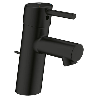 GROHE Concetto Single Hole Single-Handle S-Size Bathroom Faucet 4.5 L/min (1.2 gpm) – 34270 Matte Black