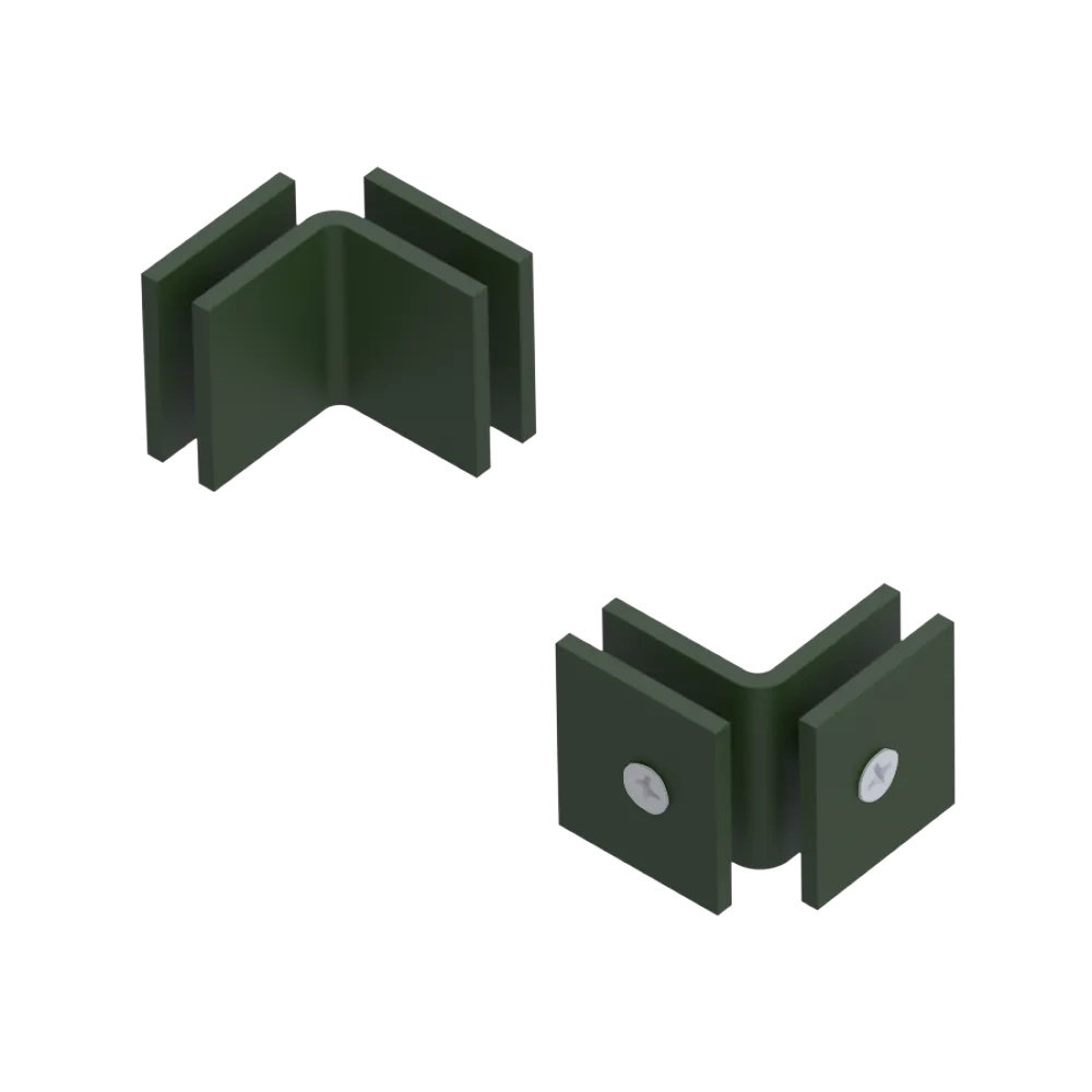 Rubinet 90 Glass to Glass Open Face Green Envy