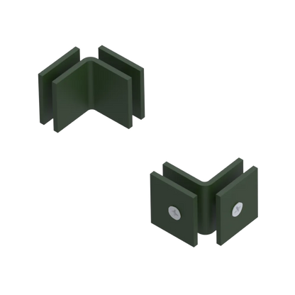 Rubinet 90 Glass to Glass Open Face Green Envy