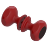 Rubinet Shower Door Knob (set) Maroon