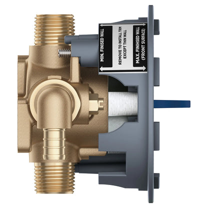 Grohsafe™ 3.0 Pressure Balance Rough-In Valve 1⁄2" Pex Crimp (Astm F1807) Elbow Inlets