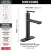 Delta Altado Single Handle Bathroom Faucet