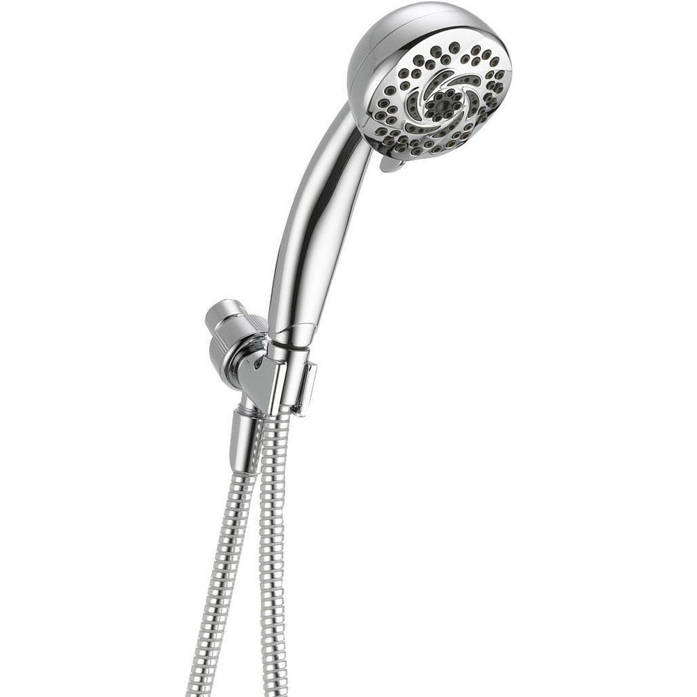 Universal Showering 5 Function Wall Mount Hand Shower - Chrome