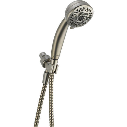 Universal Showering 5 Function Wall Mount Hand Shower - Stainless Steel