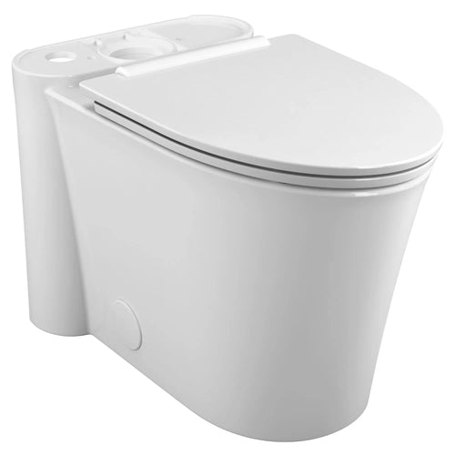 American Standard Studio S Concealed Trapway Right Height Elongated Toilet Bowl with Seat