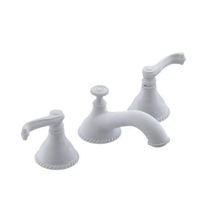 Rubinet Widespread Lav. Set. (less drain) Matt White