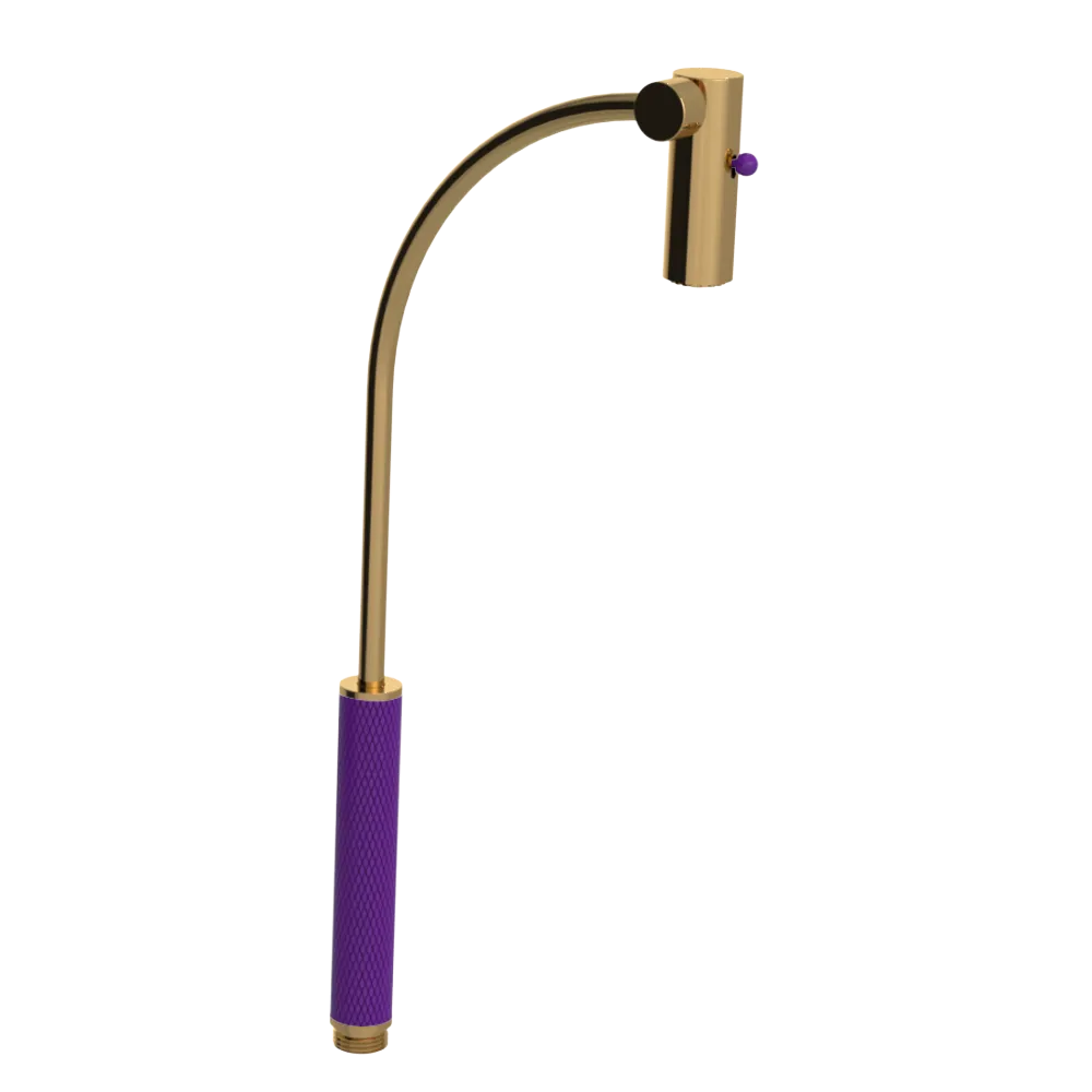 Rubinet Hand Held Shower Bidet Only Gold