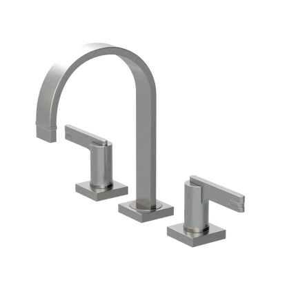 Rubinet Widespread Lav. Set. (less drain) Satin Nickel