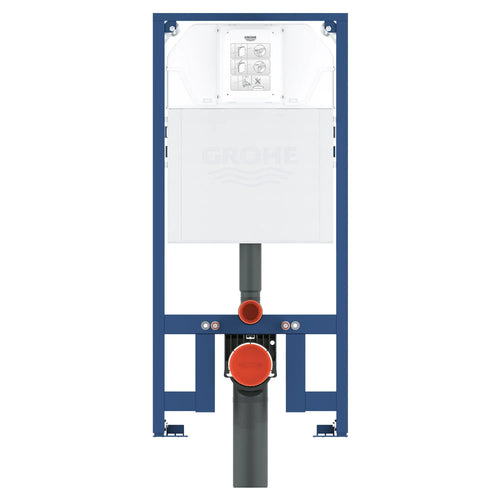 Grohe Rapid SL Slim 2��� x 4��� In-Wall Carrier for Toilet for Small Plush Plates