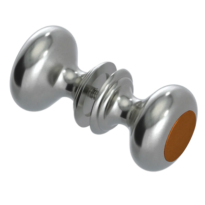 Rubinet Shower Door Knob (set) Satin Nickel