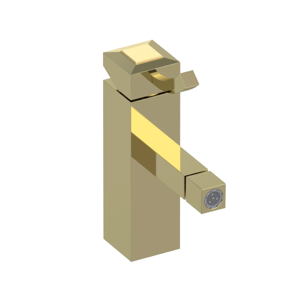Rubinet Single Control Bidet Fitting (less drain) Gold