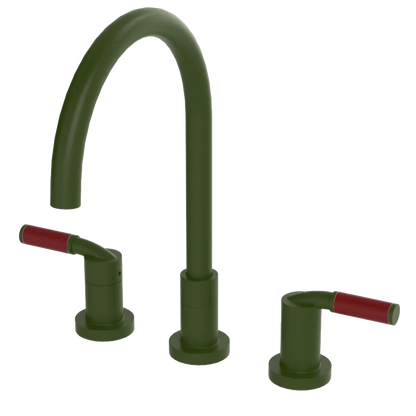 Rubinet Widespread Kitchen Set Green Envy