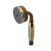Rubinet 3 Function Hand Held Shower Only Tuscan Brass