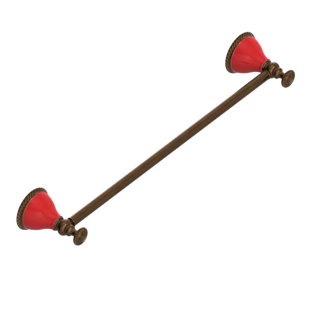 Rubinet Towel Bar 18" Tuscan Brass