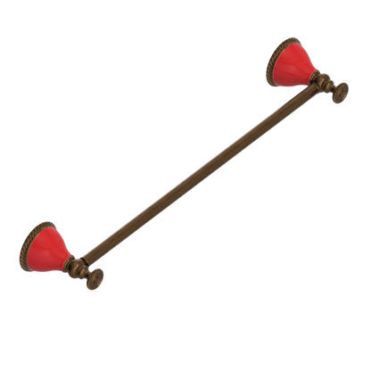 Rubinet Towel Bar 18" Tuscan Brass