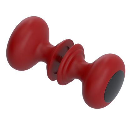 Rubinet Shower Door Knob (set) Maroon