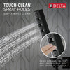 Delta H2Okinetic 4-Setting Wall Mount Hand Shower