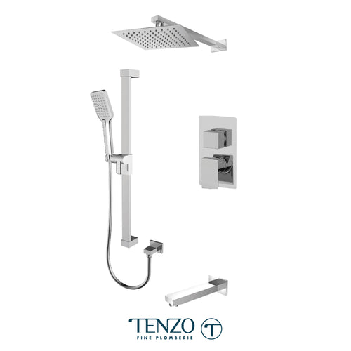 Tenzo 3 Functions Slick 3-Way Shower Kit
