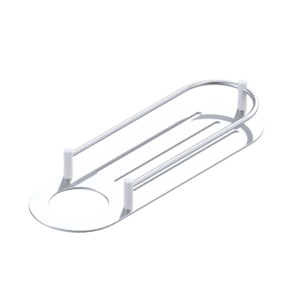 Rubinet Shelf Only Satin Chrome