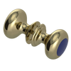 Rubinet Shower Door Knob (set) Natural Brass
