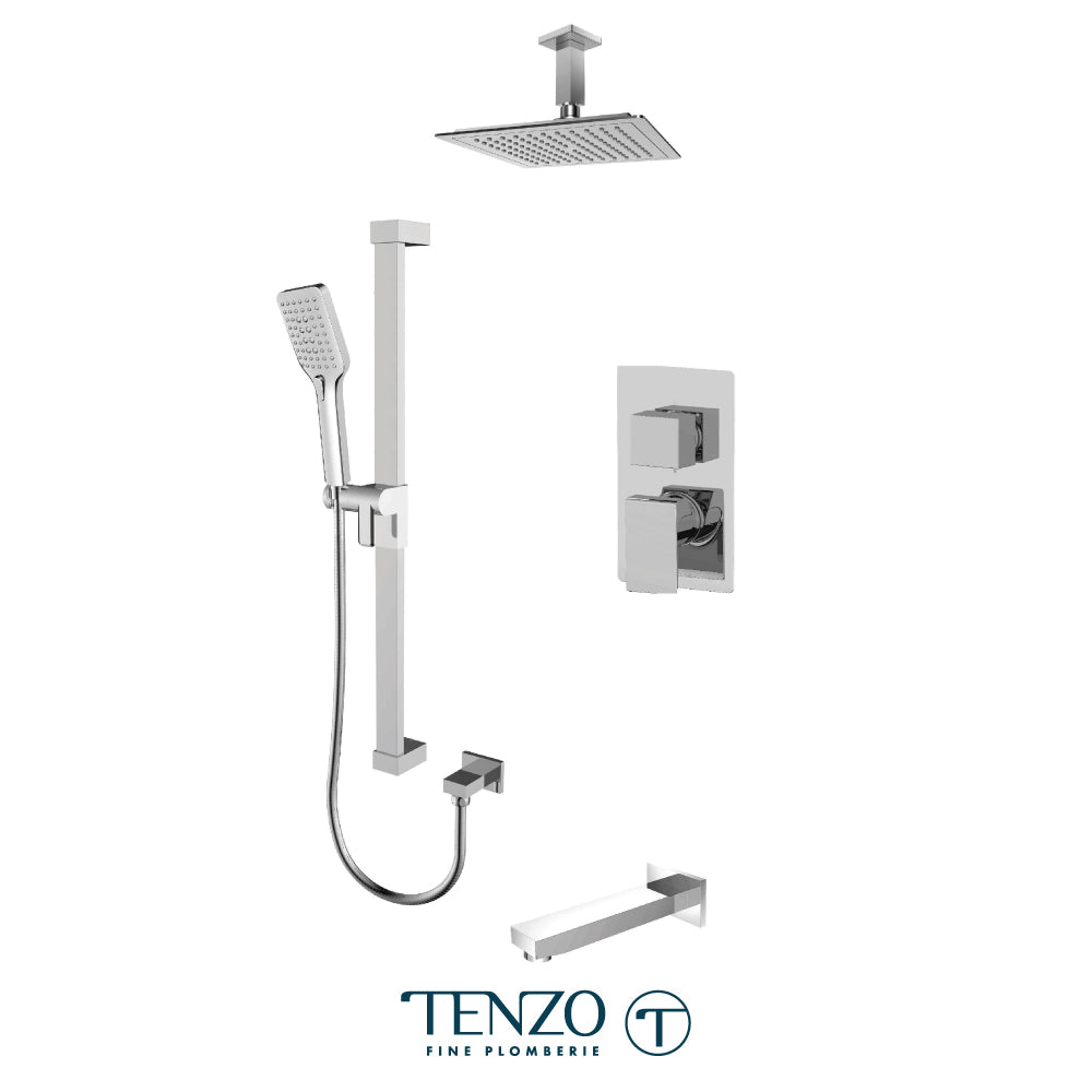 Tenzo 3 Functions Slick 3-Way Shower Kit