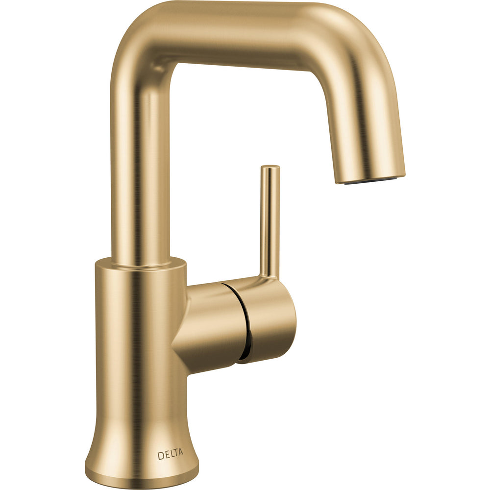 Trinsic Single Handle Bathroom Faucet - High Arc - Champagne Bronze
