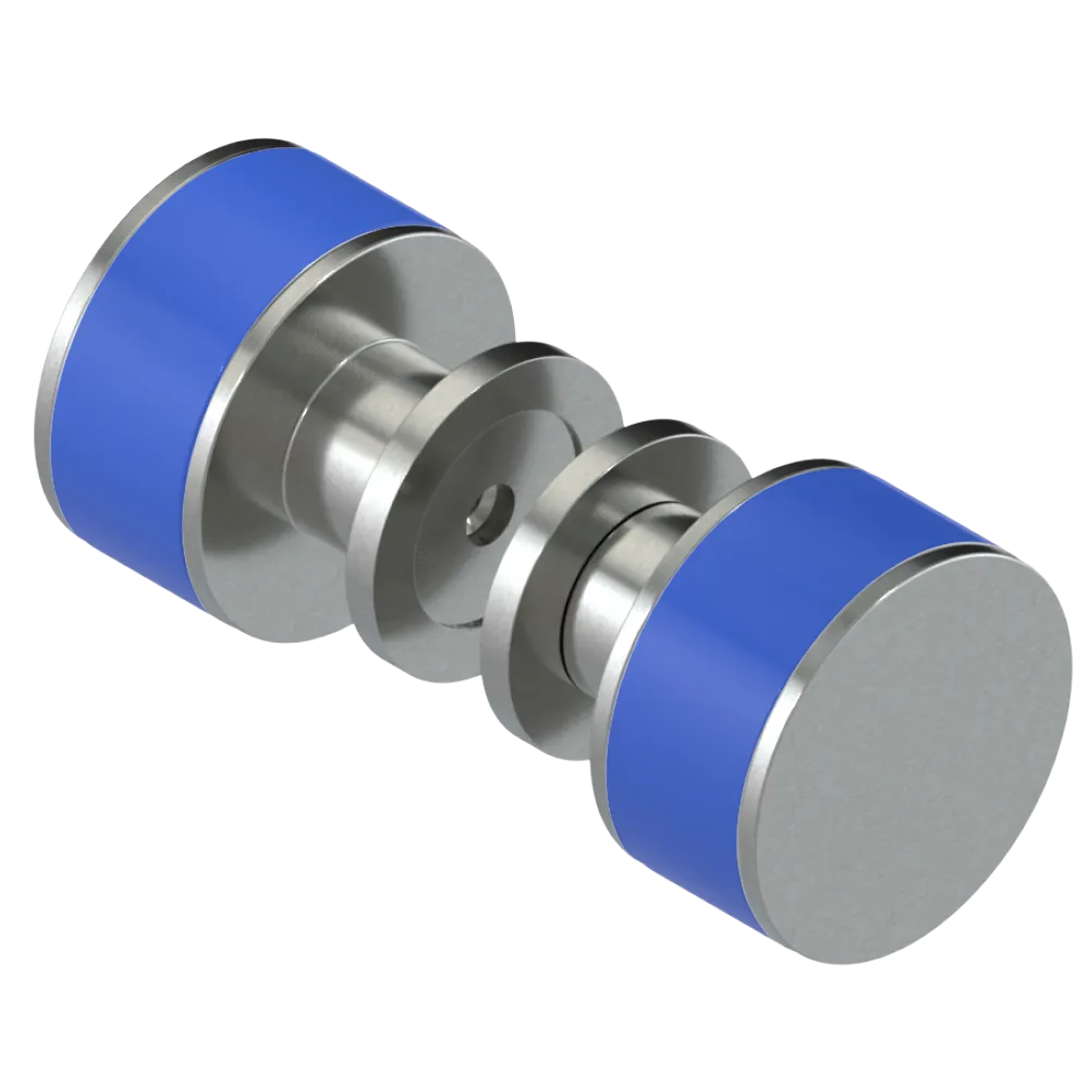 Rubinet Shower Door Knob (set) Satin Nickel