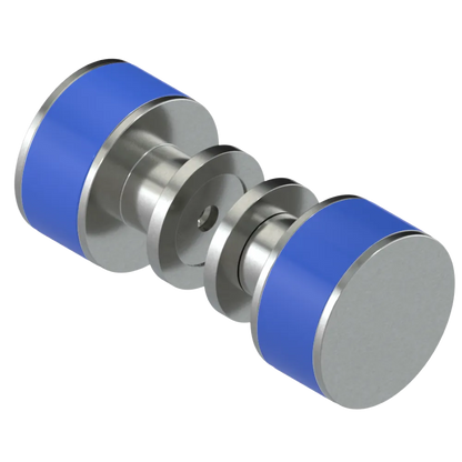 Rubinet Shower Door Knob (set) Satin Nickel
